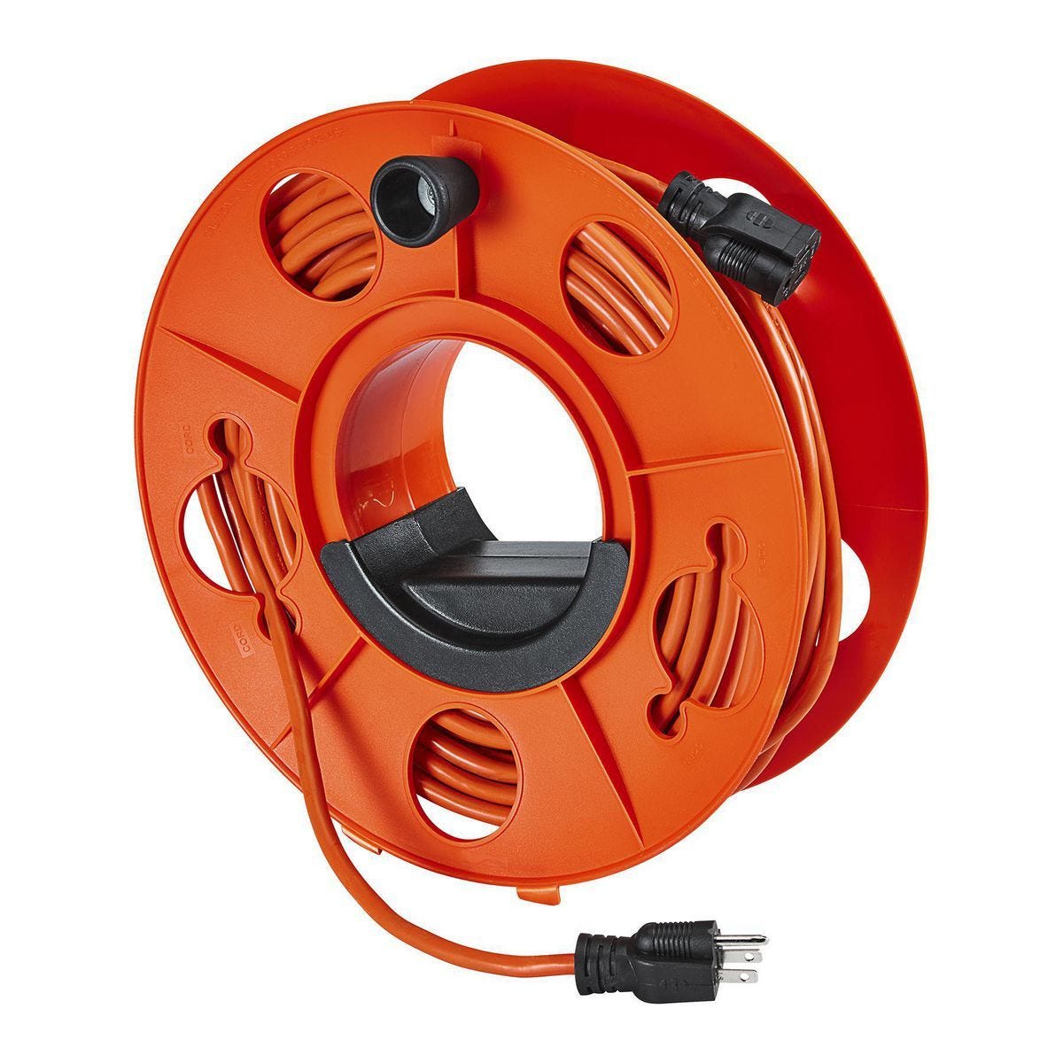 Carrete para cable de extensión de 150 pies, organiza y protege cables, luces y mangueras | 58984