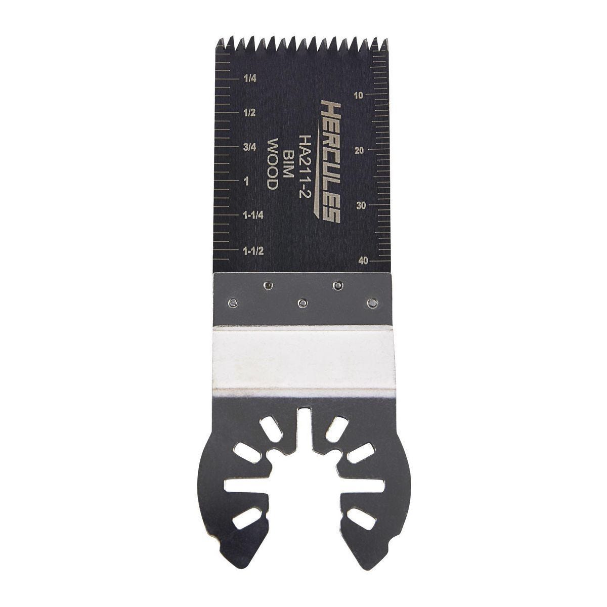 Hoja de corte de inmersión y a ras bimetal para herramientas oscilantes multiusos HERCULES de 1-3/16 pulgadas | HA211-2