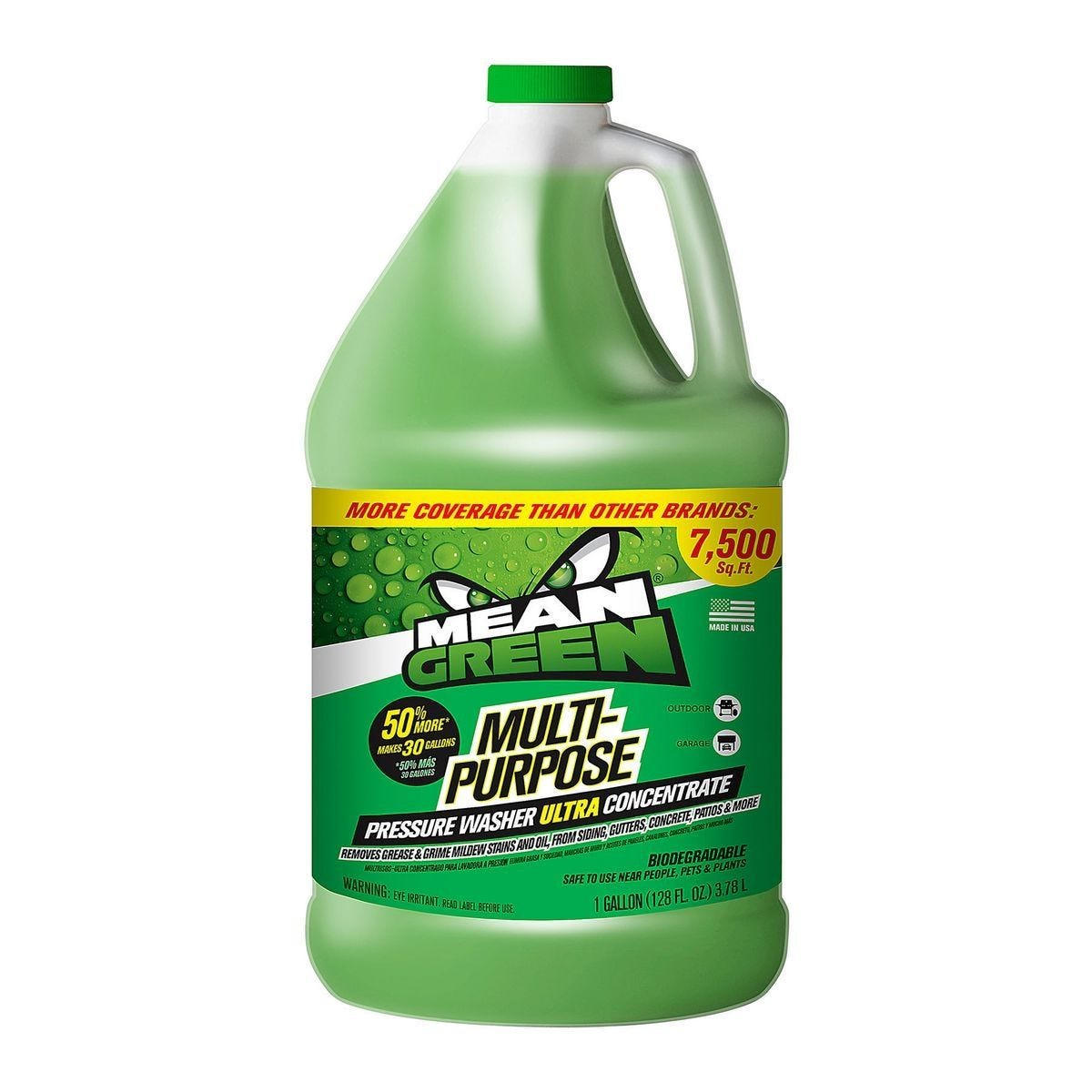 Concentrado multiusos para hidrolavadora de 1 galón, limpia grasa, moho y aceite | 56913