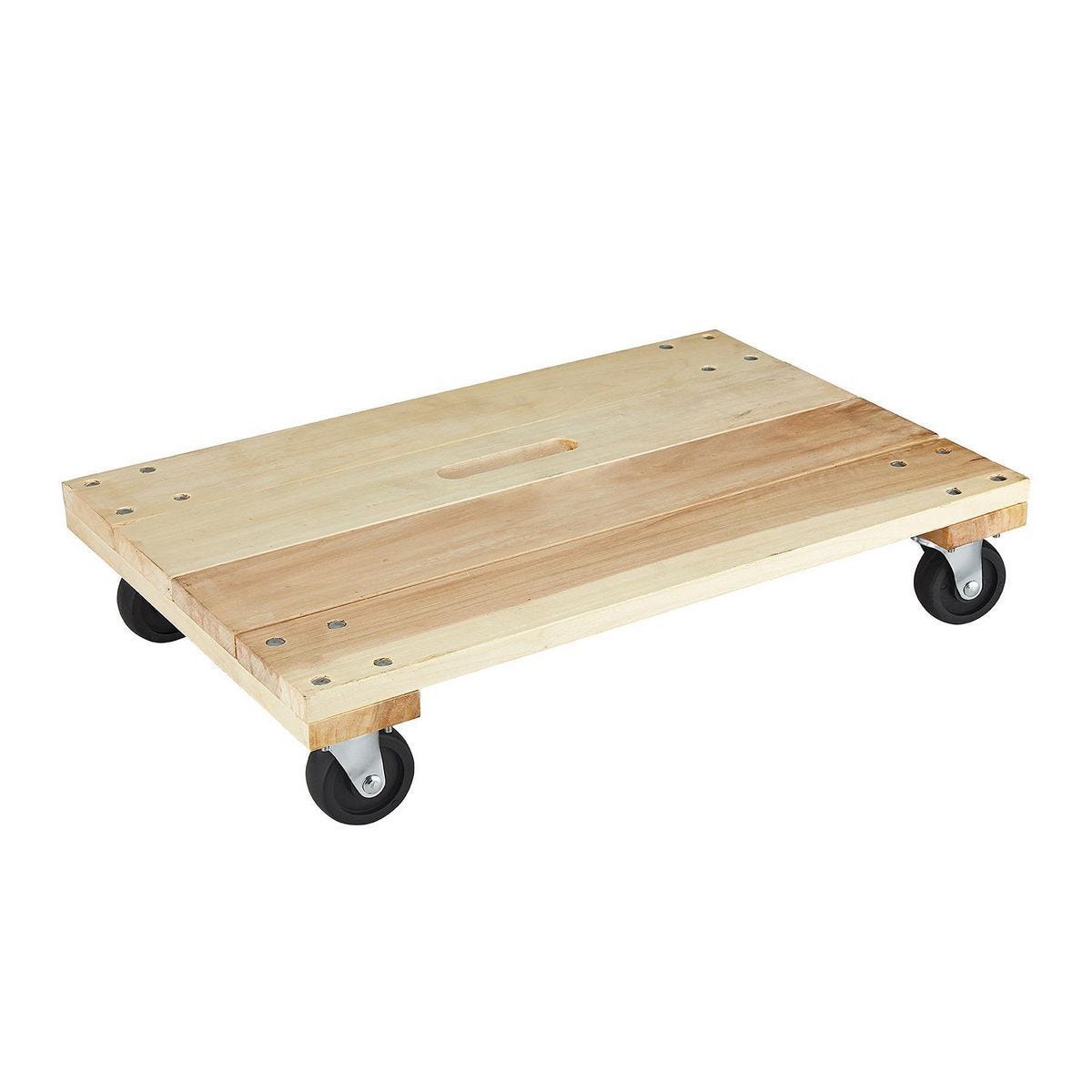 Dolly de madera sólida de 24 x 16 pulgadas con capacidad de 1000 lb | 59309