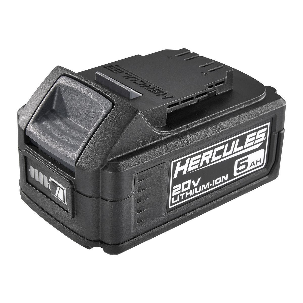 Batería de litio-ion Hercules 20V 5 Ah de alto rendimiento | HC01