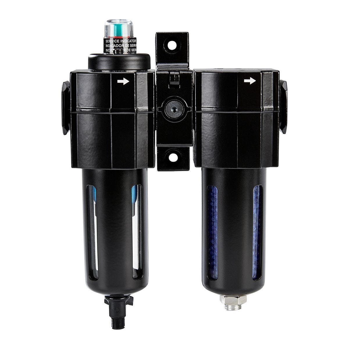 Filtro y secador de aire desecante 3/8 pulg. NPT para compresor | 58180