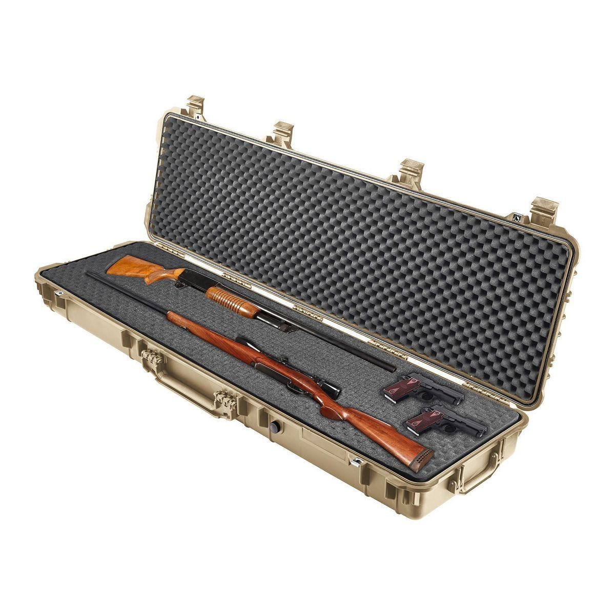Estuche protector resistente a la intemperie APACHE 9800, largo, color arena | 56862