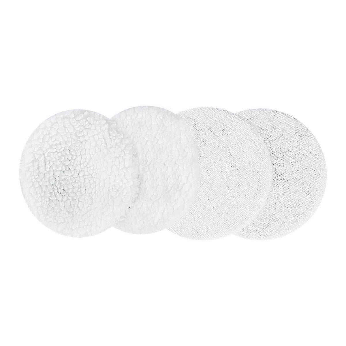 Juego de 4 fundas para pulidora de microfibra y felpa, de 5 a 6 pulgadas | 70774