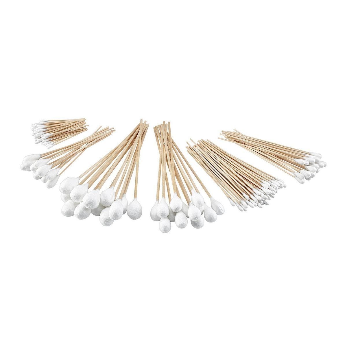 Surrido de hisopos de algodón superabsorbentes, 175 piezas | 57577