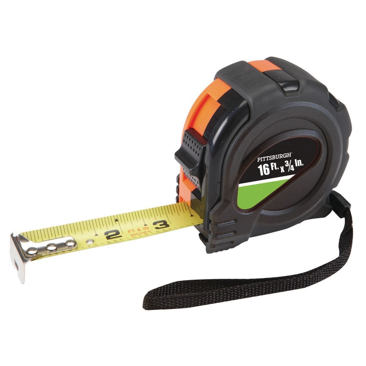 Cinta métrica QuikFind de 16 pies y 3/4 pulgadas con carcasa ABS | 62466