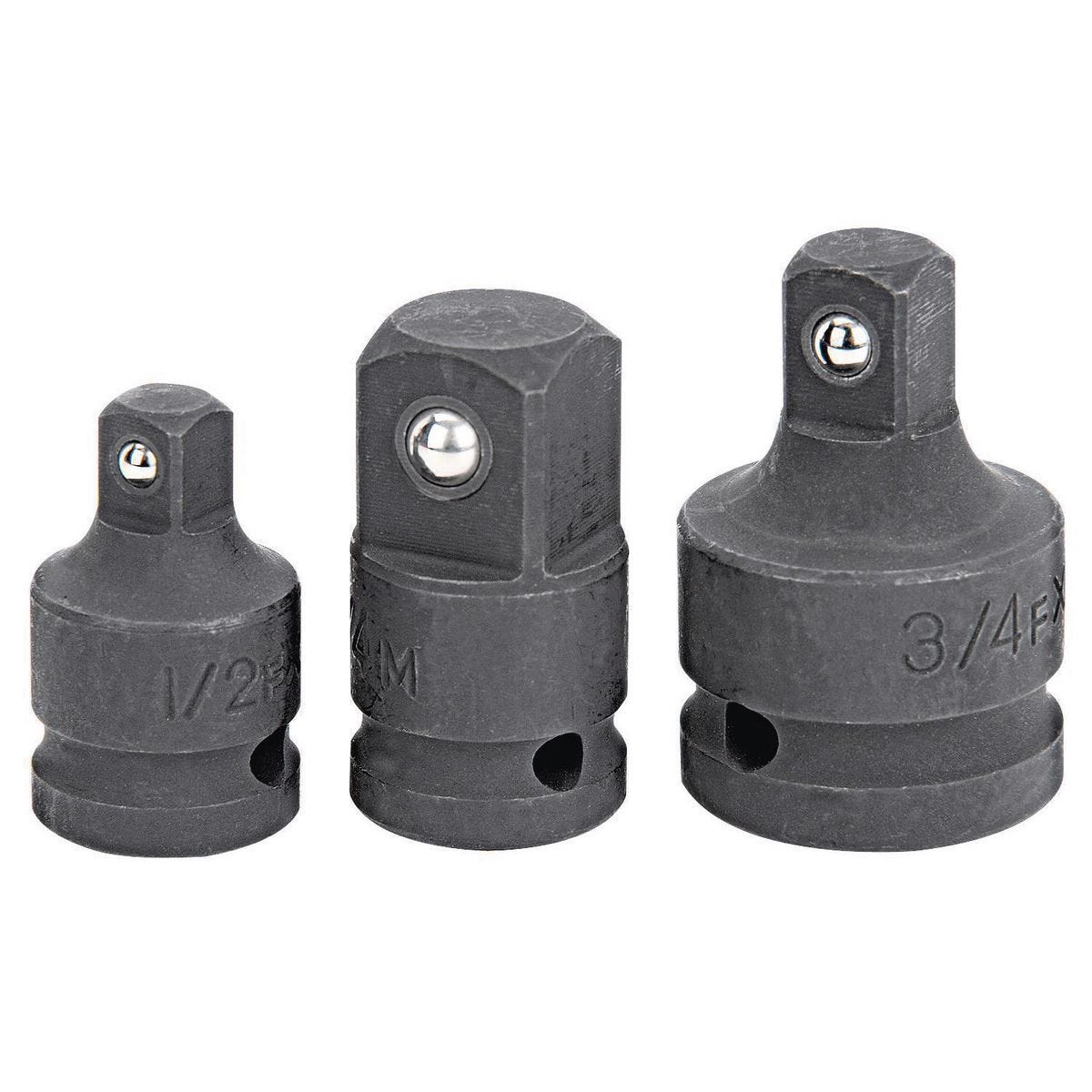 Juego de adaptadores para sockets de impacto, 3 piezas | 61991