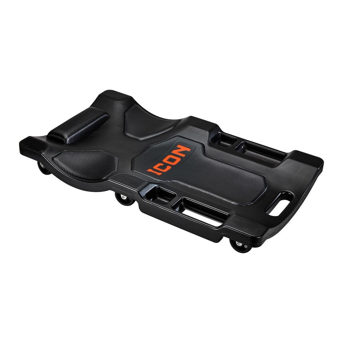 Creeper premium de 37 pulgadas con capacidad de 400 lb, color negro | 58588