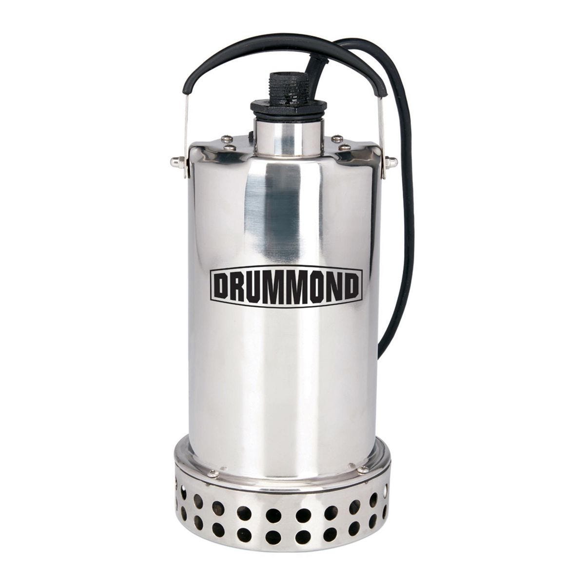 Bomba sumergible de acero inoxidable de 3/4 HP, flujo de 4400 GPH | 63477