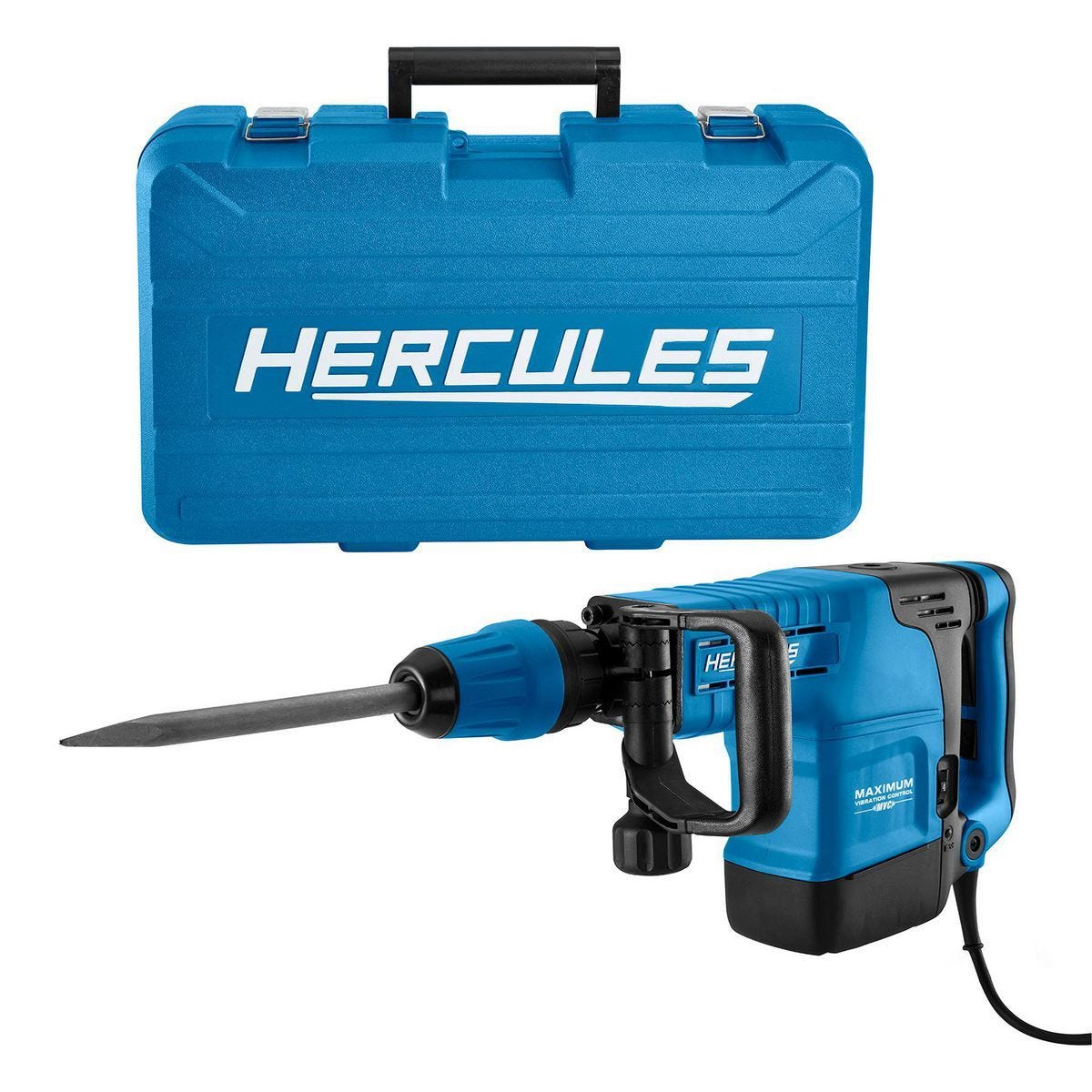 Martillo demoledor HERCULES SDS-MAX de 23 lb y 14.5 A con control máximo de vibración | HE36