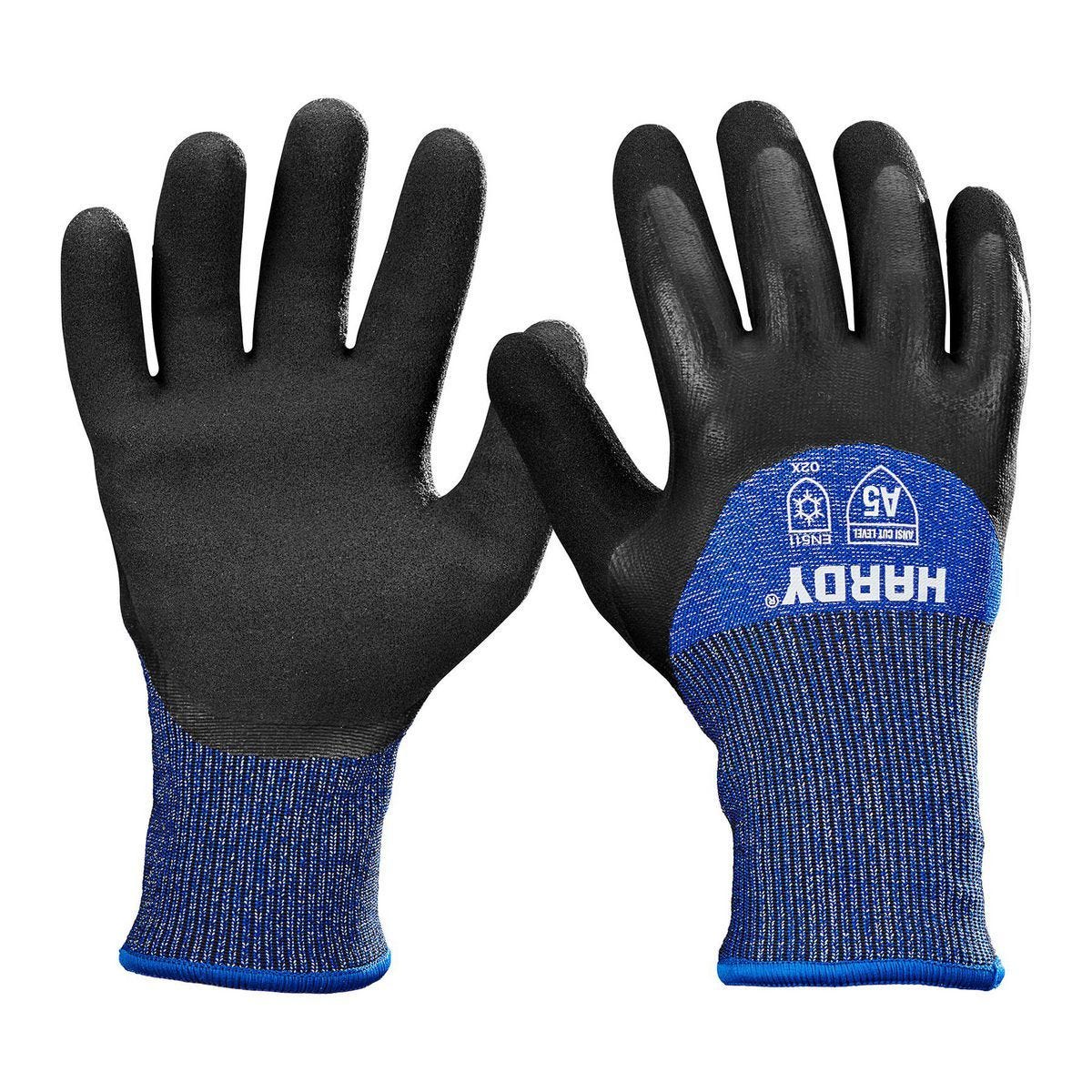 Guantes de trabajo con aislamiento térmico, talla grande | 70273