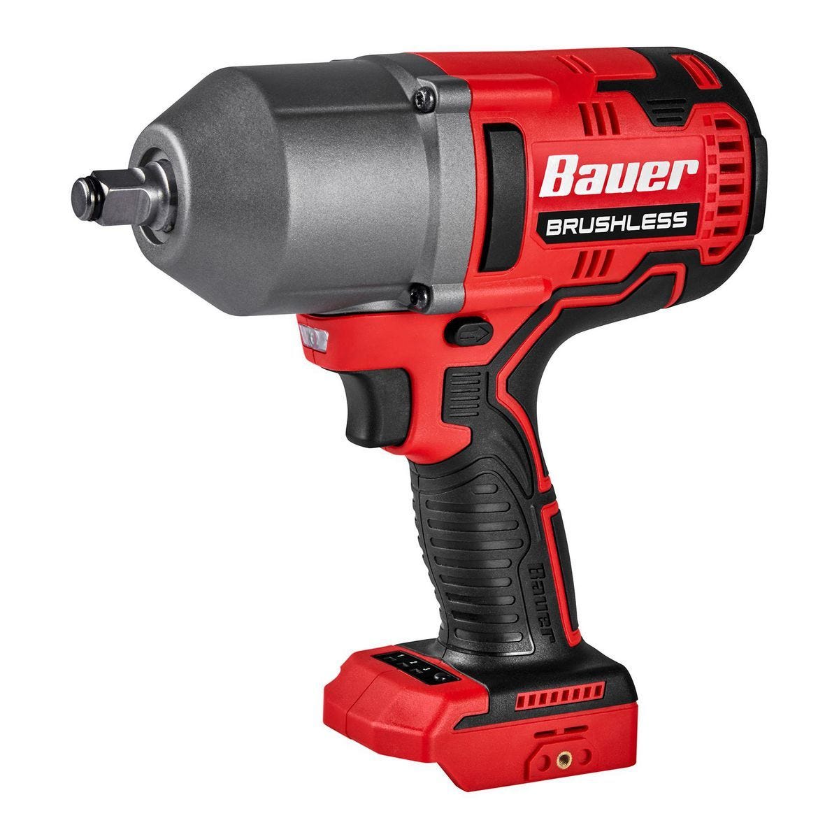 Llave de impacto inalámbrica de alto torque 1/2 pulgada, 20V sin escobillas BAUER - Solo herramienta | 58514