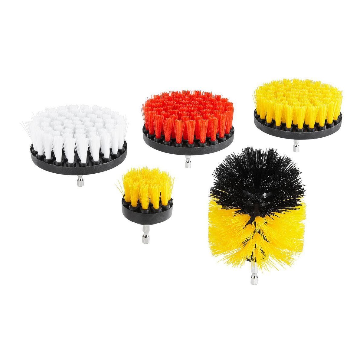 Kit de cepillos para taladro para detallado, 5 piezas | 70833