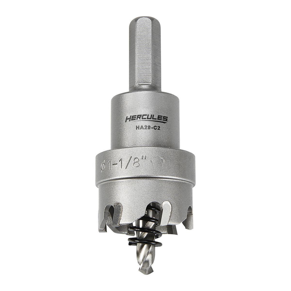 Cortador de agujeros con punta de carburo de 1-1/8 pulgadas HERCULES | HA29-C2