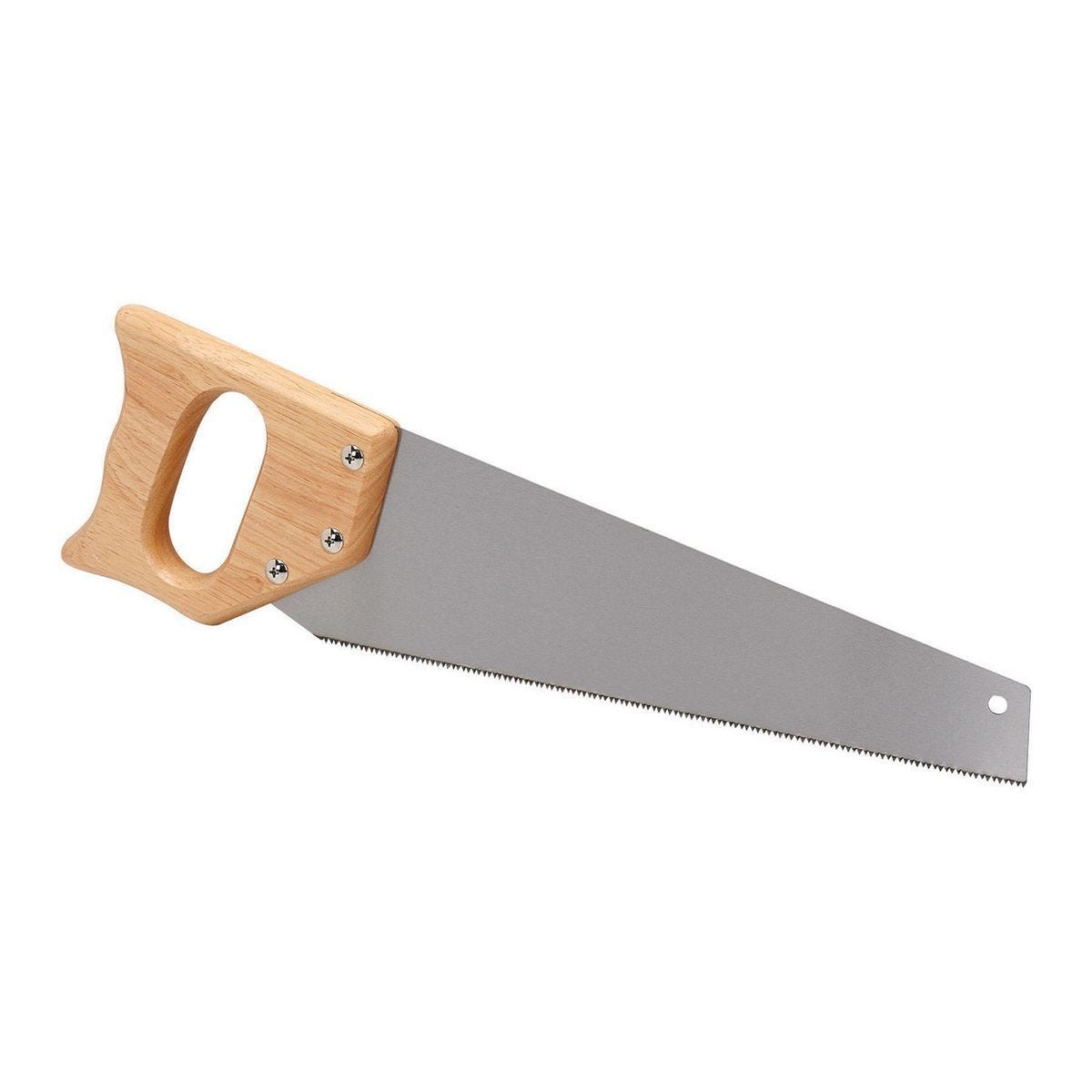 Sierra de mano con mango de madera para carpintería y bricolaje | 56820