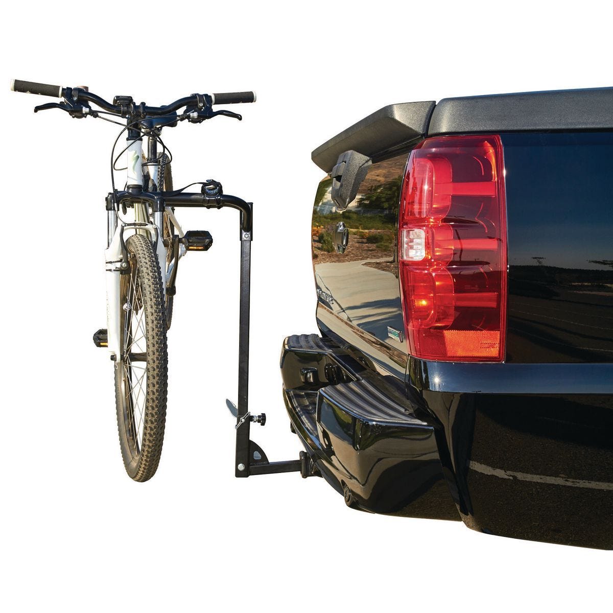 Portabicicletas para enganche de remolque, capacidad para 2 bicicletas | 63924