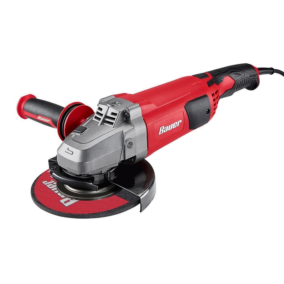 Esmeril angular de empuñadura tipo gatillo BAUER 15 A, 7 pulgadas con cuerpo giratorio de 180° | 57003