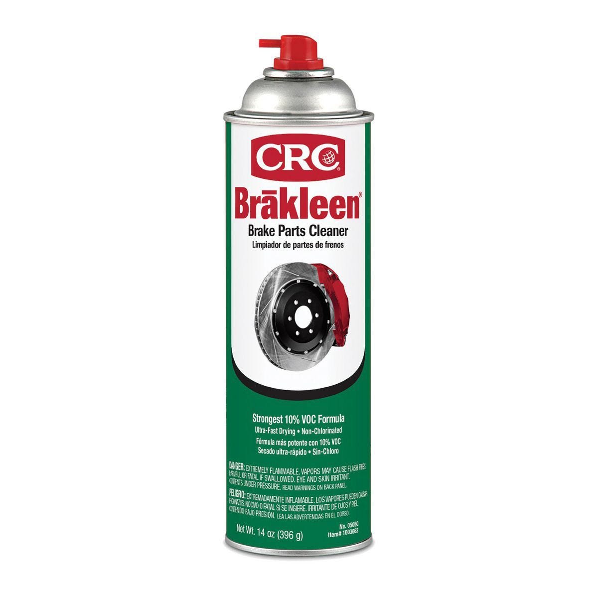 Limpiador de partes de freno no clorado BRAKLEEN de 14 oz | 57267