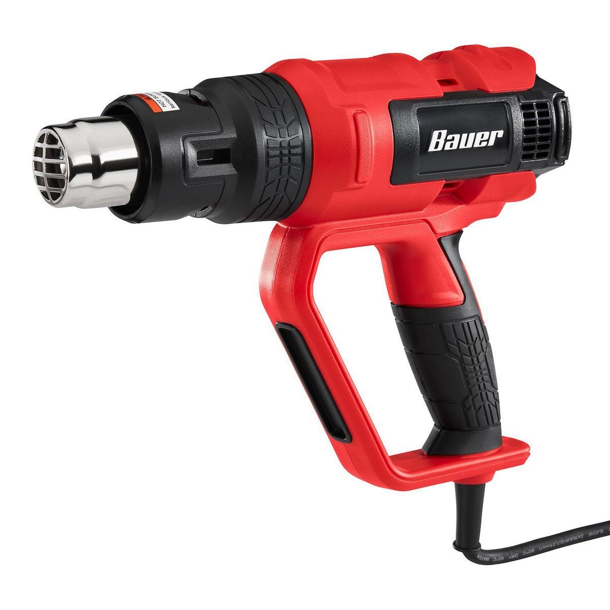 Pistola de calor BAUER 1825E-B de 1600W, 12A y 14 temperaturas con doble velocidad | 64112