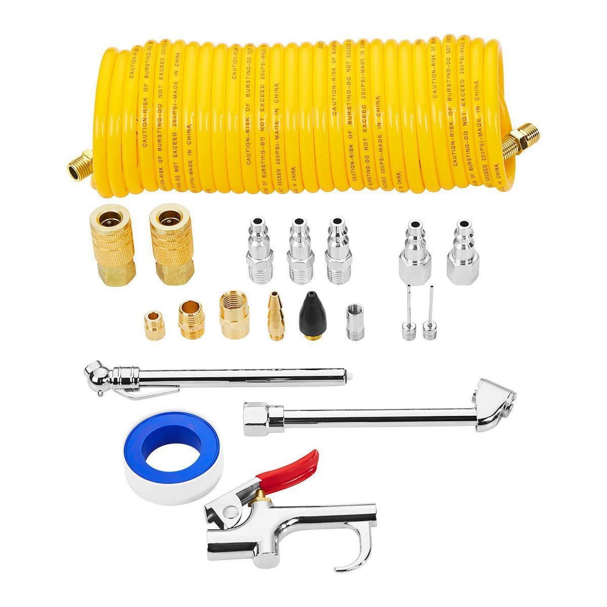Kit de accesorios para compresor de aire, 20 piezas | 64599