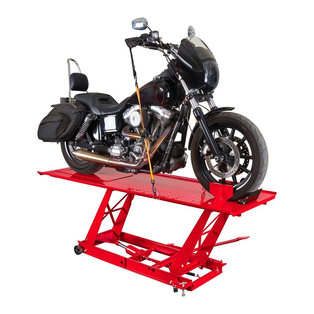 Elevador para motocicletas de acero con capacidad de 1000 lb | 68892