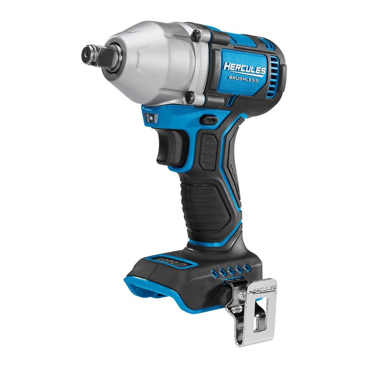 Llave de impacto inalámbrica HERCULES 20V sin escobillas, compacta de 1/2 pulgada con 4 modos y anillo de fricción | HCB84B2