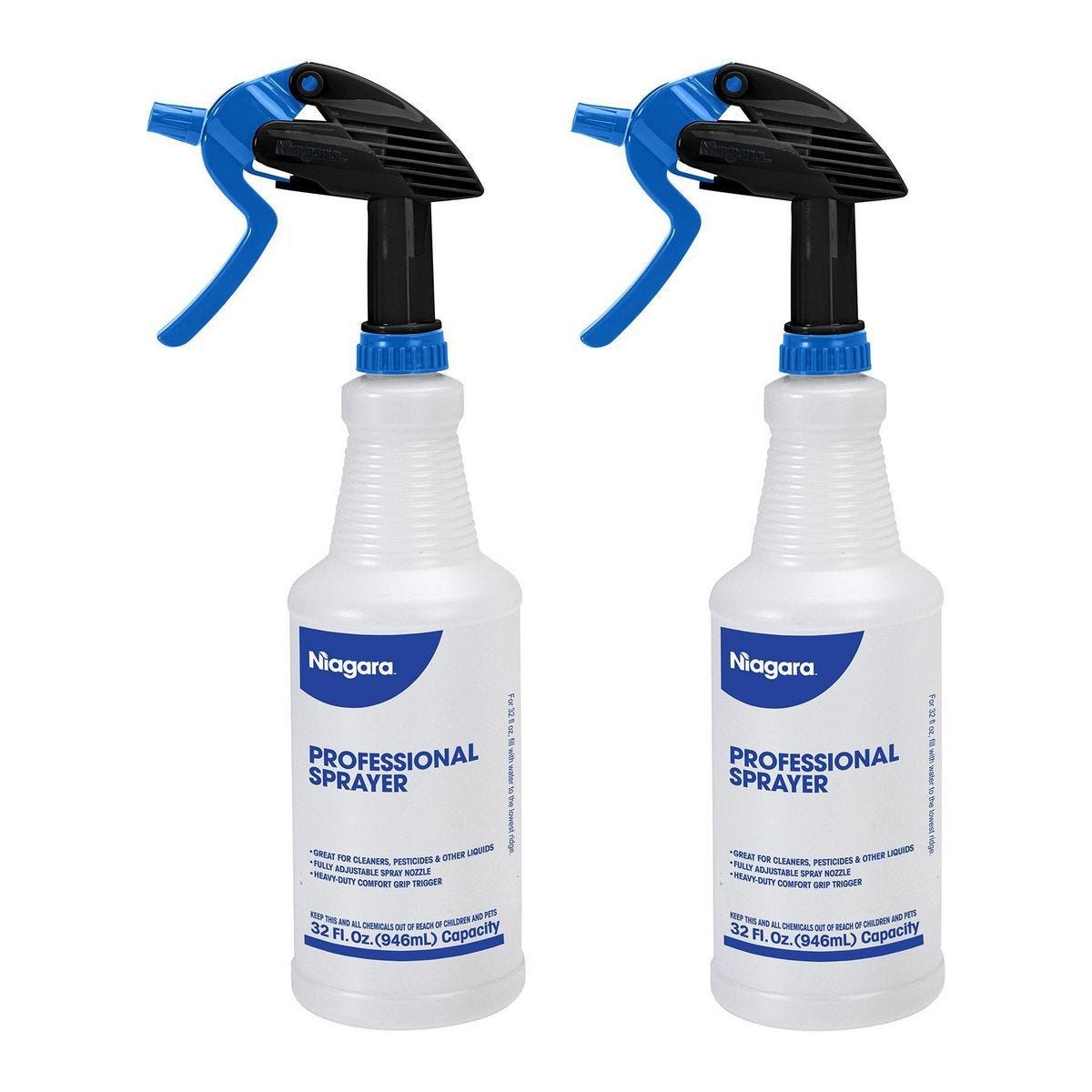 Botellas rociadoras profesionales de 32 oz, paquete de 2 | 58153
