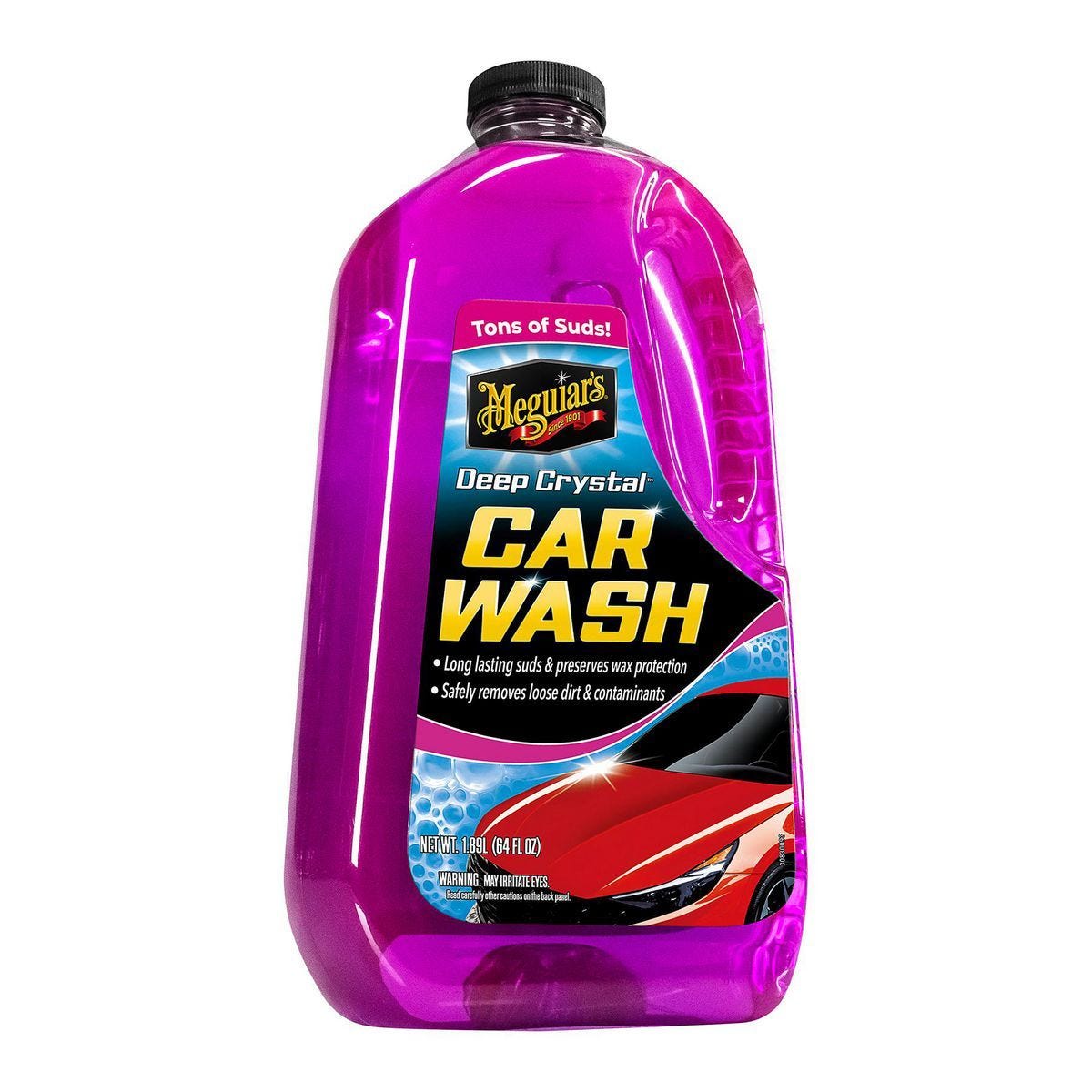 Jabón lava autos Deep Crystal® de 64 oz. (1.89 L) para limpieza profunda y brillo duradero | 95515