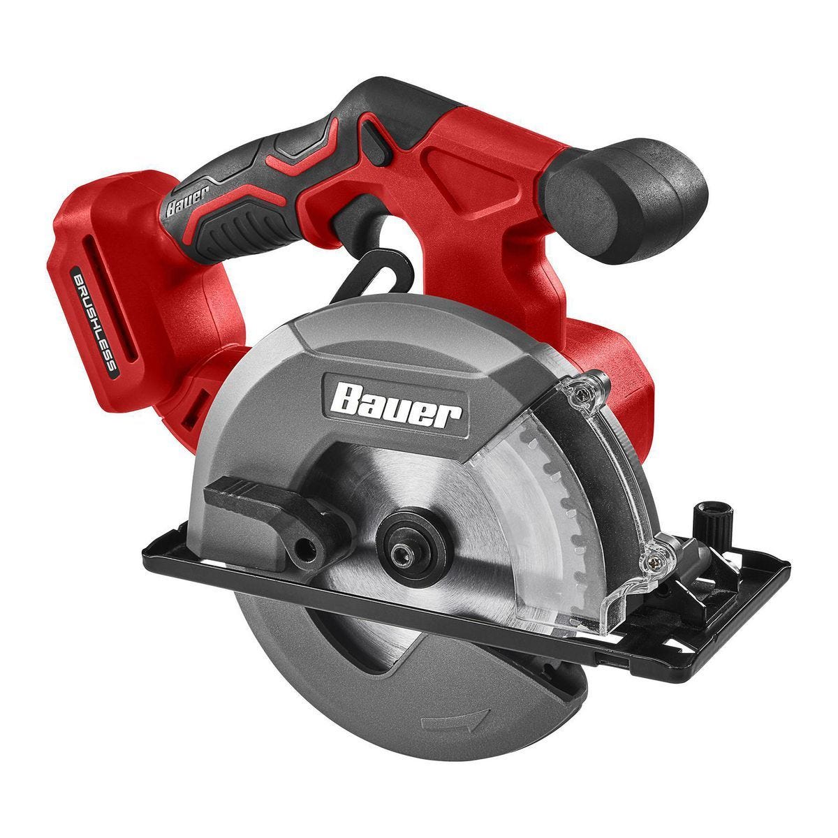 Sierra circular inalámbrica para cortar metal BAUER 5-3/8 pulgadas, motor brushless 20V - Solo herramienta | 21703CR-B