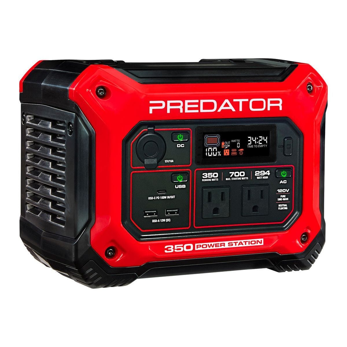 Estación de poder PREDATOR de 350 vatios, capacidad de 294 Wh | 70082