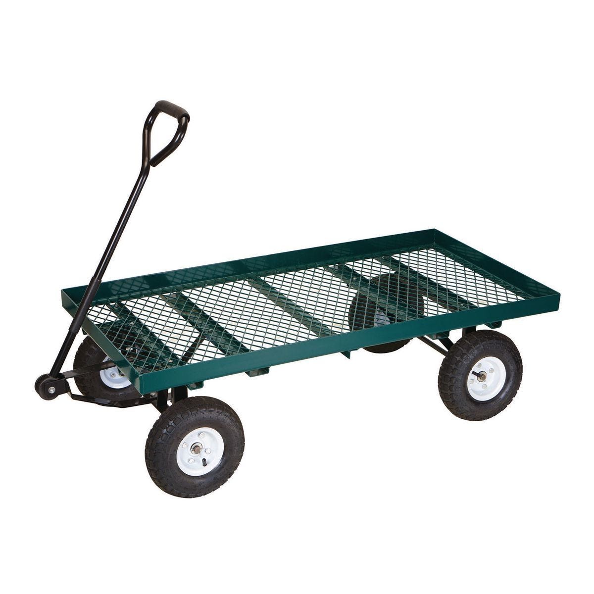 Carretilla de acero con plataforma de malla y capacidad de 1000 lb | 60359