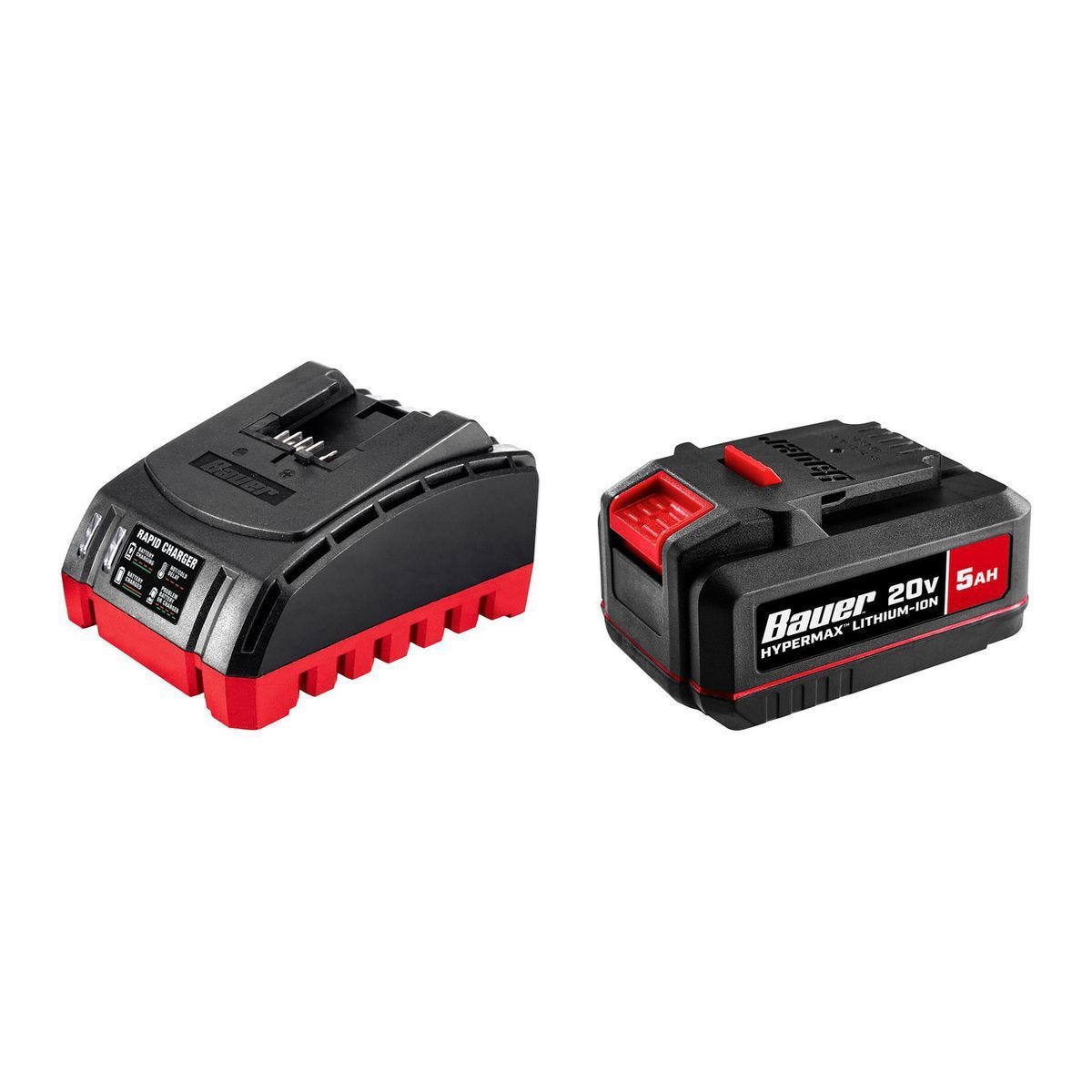 Kit de inicio de batería y cargador BAUER 20V 5 Ah de iones de litio | 71272