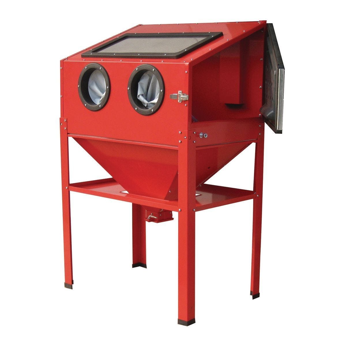 Cabina de chorro abrasivo de piso con capacidad de 40 lb | 68893