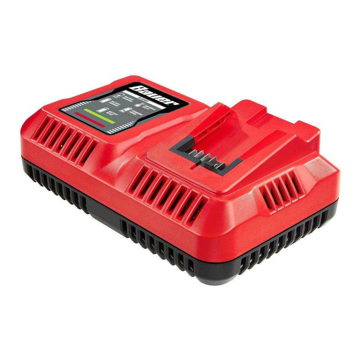 Cargador rápido de 8 amperios para baterías de litio 20V BAUER | 71381