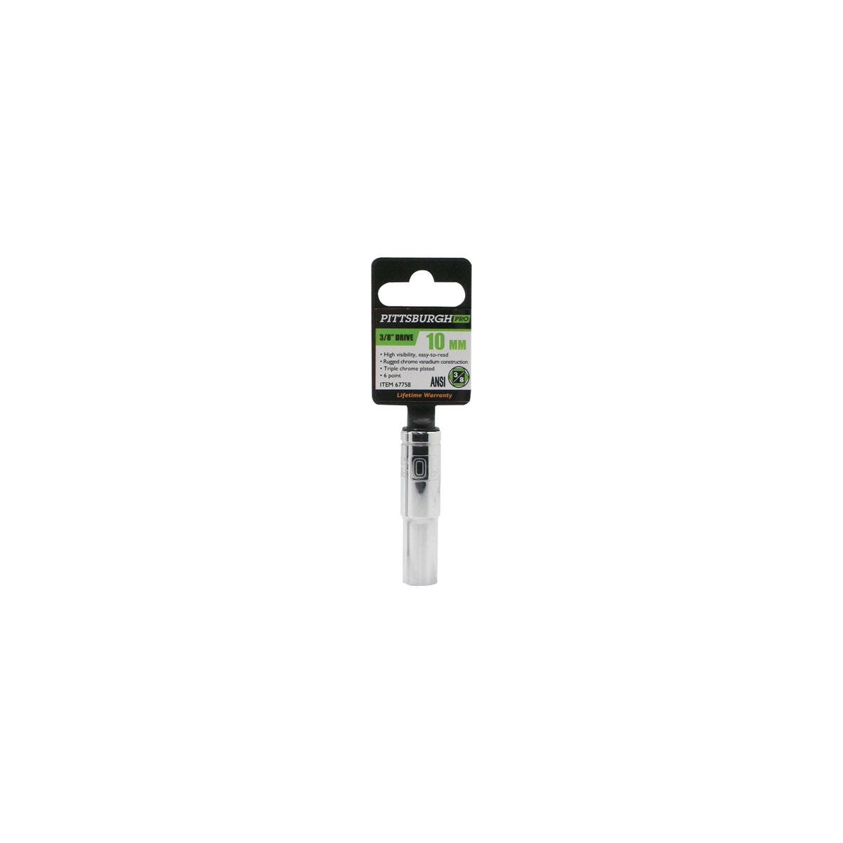 Dado Profundo de 10 mm para Llave de 3/8 Pulgadas | 67758