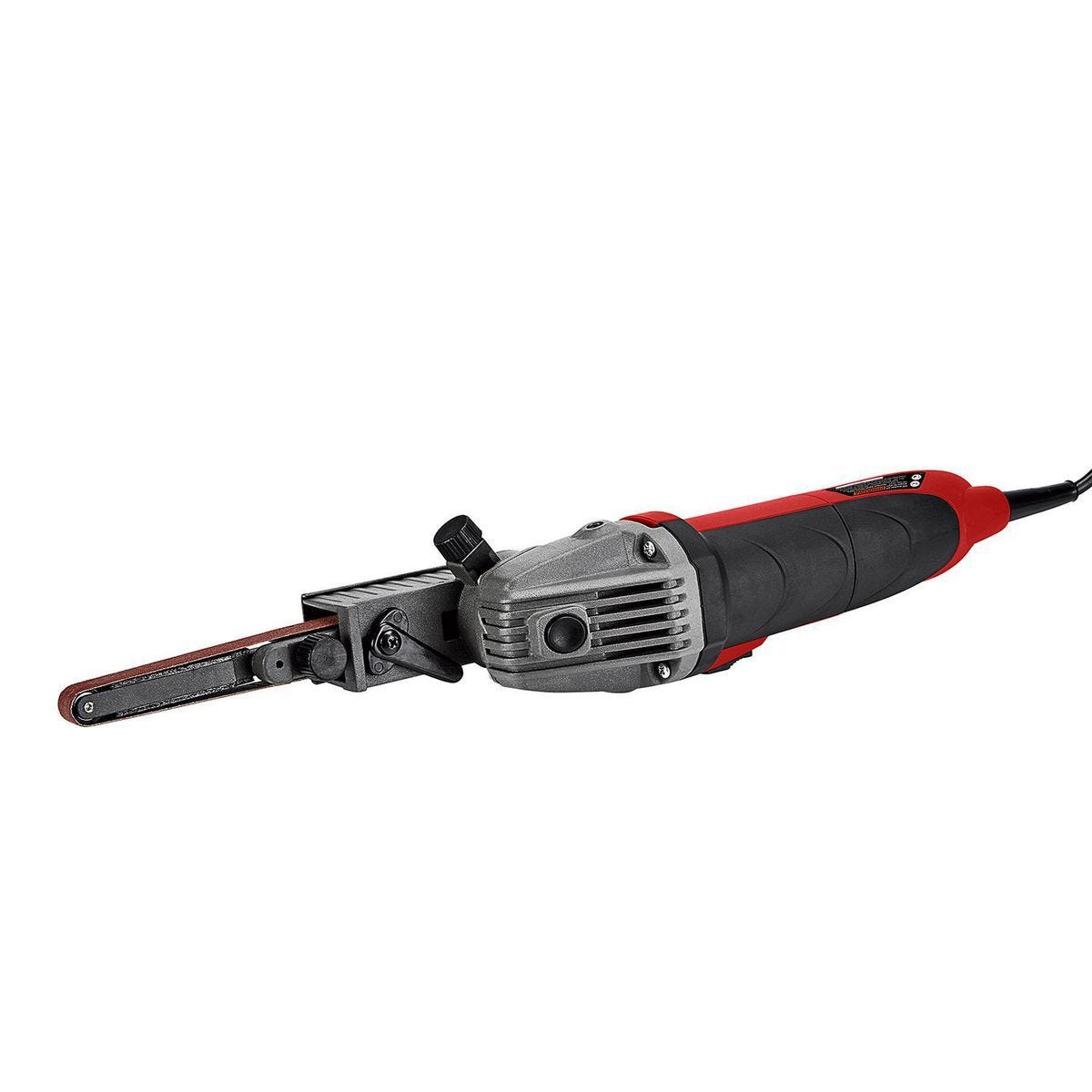 Lijadora de banda tipo bandfile BAUER, 5.3 Amp, 1/2 pulg. x 18 pulg., para trabajos de desbaste y acabado | 58155