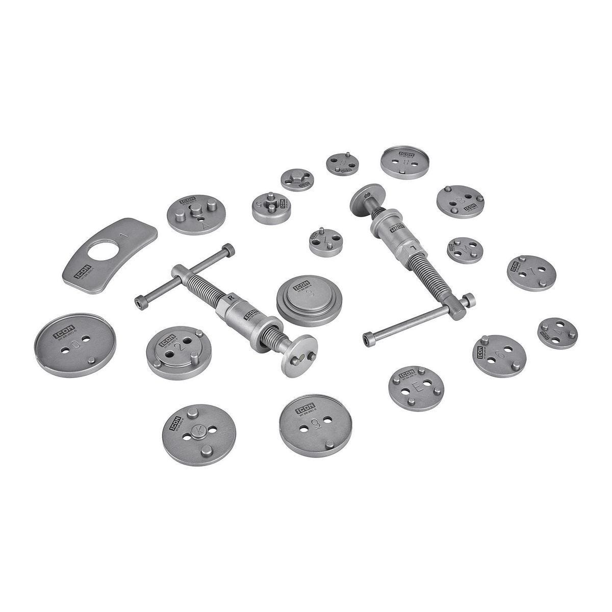 Juego de herramientas para caliper de freno Master, 20 piezas | 58117