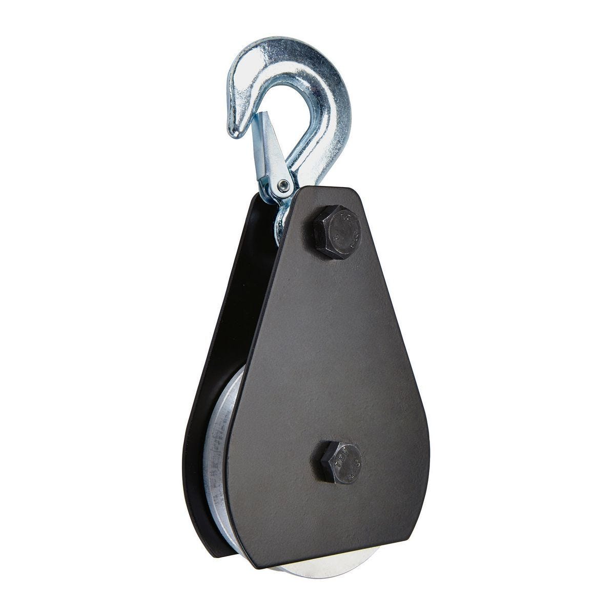 Polea de aluminio de 4 pulgadas con gancho y capacidad de 1.5 toneladas | 63693