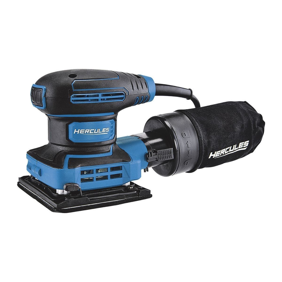 Lijadora orbital de palma de 1/4 de hoja HERCULES de 2.4 Amp con arranque suave | 56602