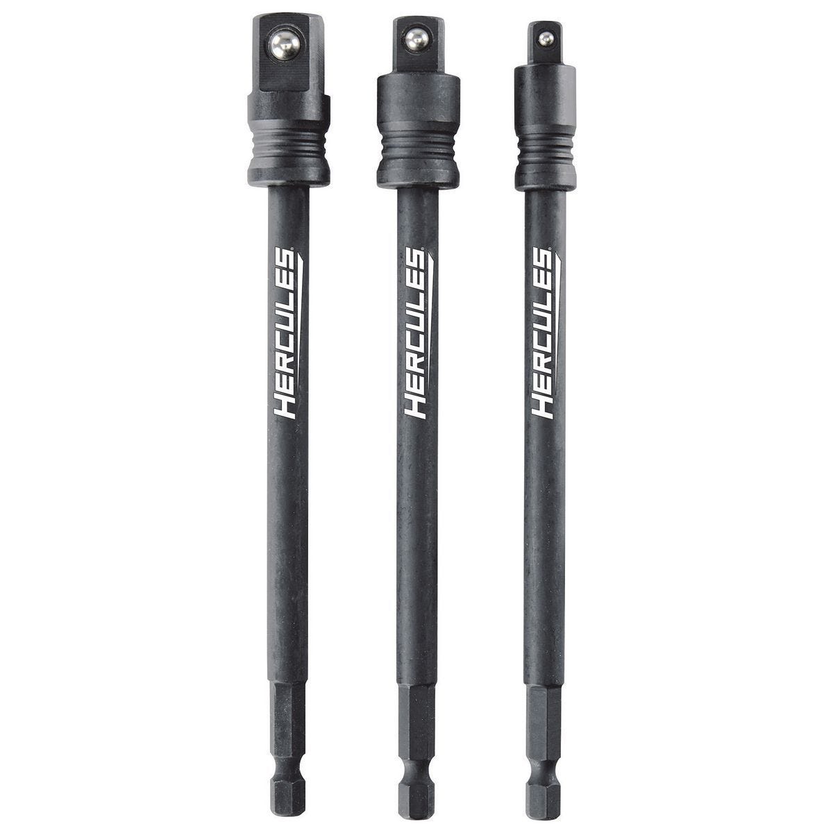Juego de adaptadores para sockets de impacto HERCULES de 6 pulgadas, 3 piezas | HA22-51