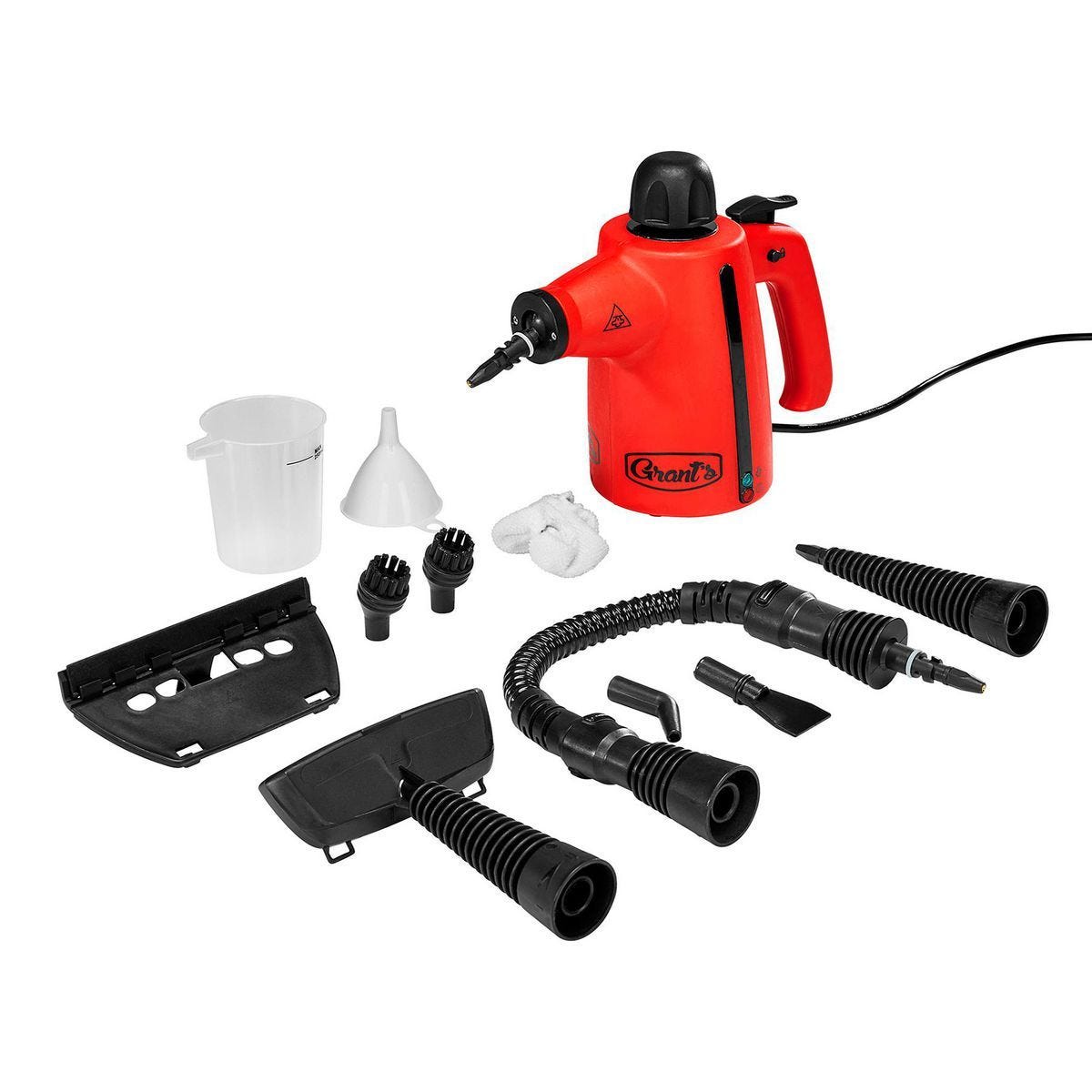 Limpiador de vapor portátil de 1200 vatios para cocina, baño, auto y ropa | 58653