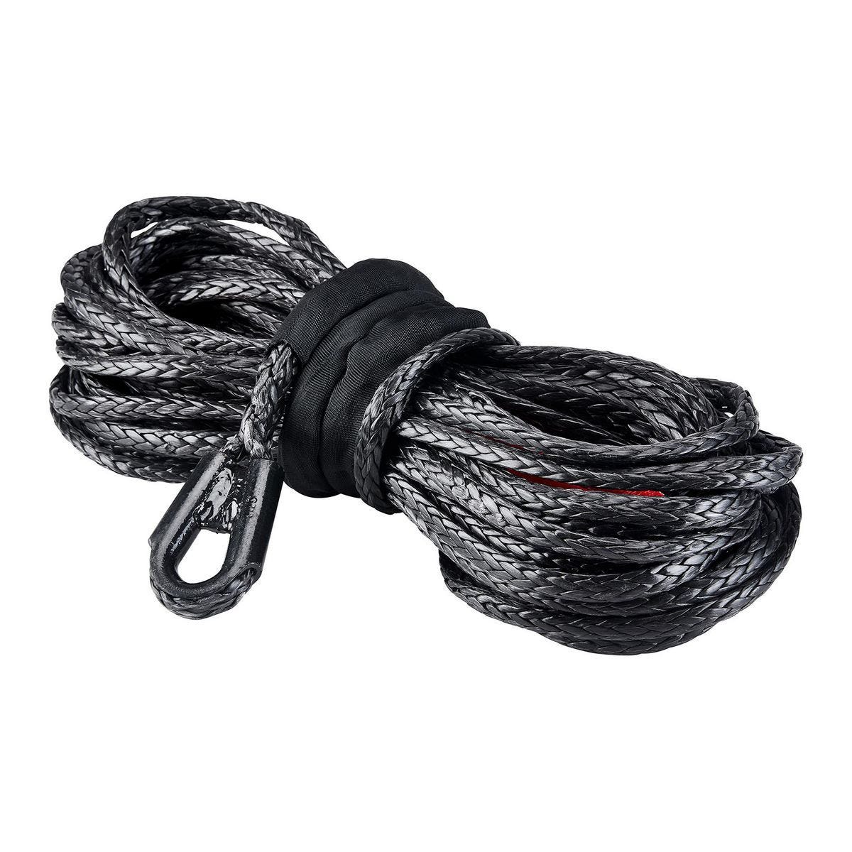 Cuerda sintética para winche, 3/8 pulg. x 80 pies con capacidad de 12,000 libras | 56412