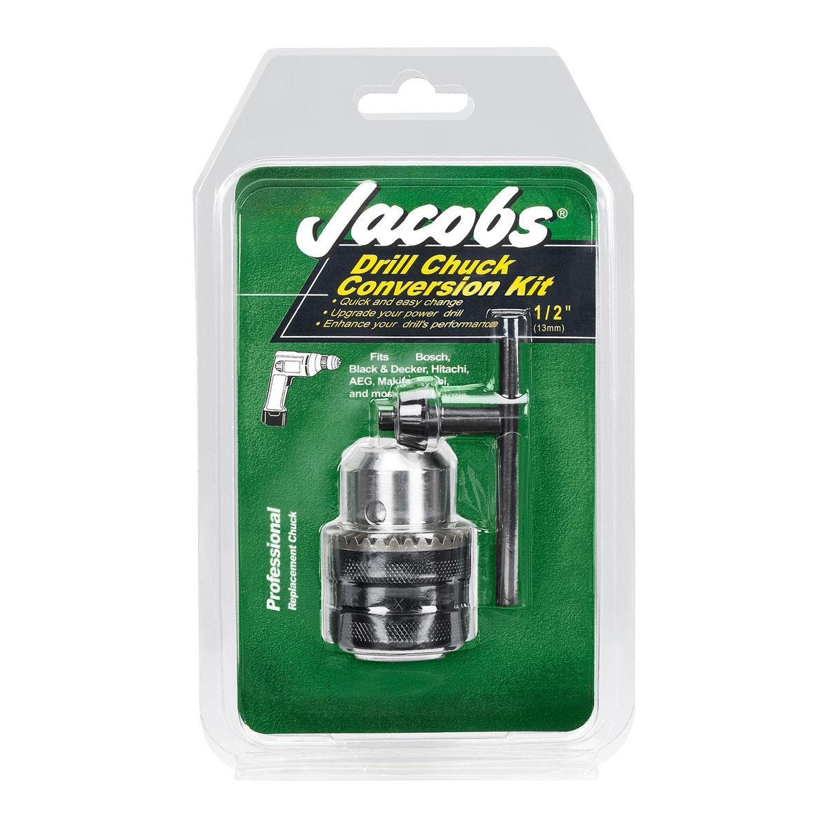 Mandril con llave JACOBS de 1/2 pulgada | 45731