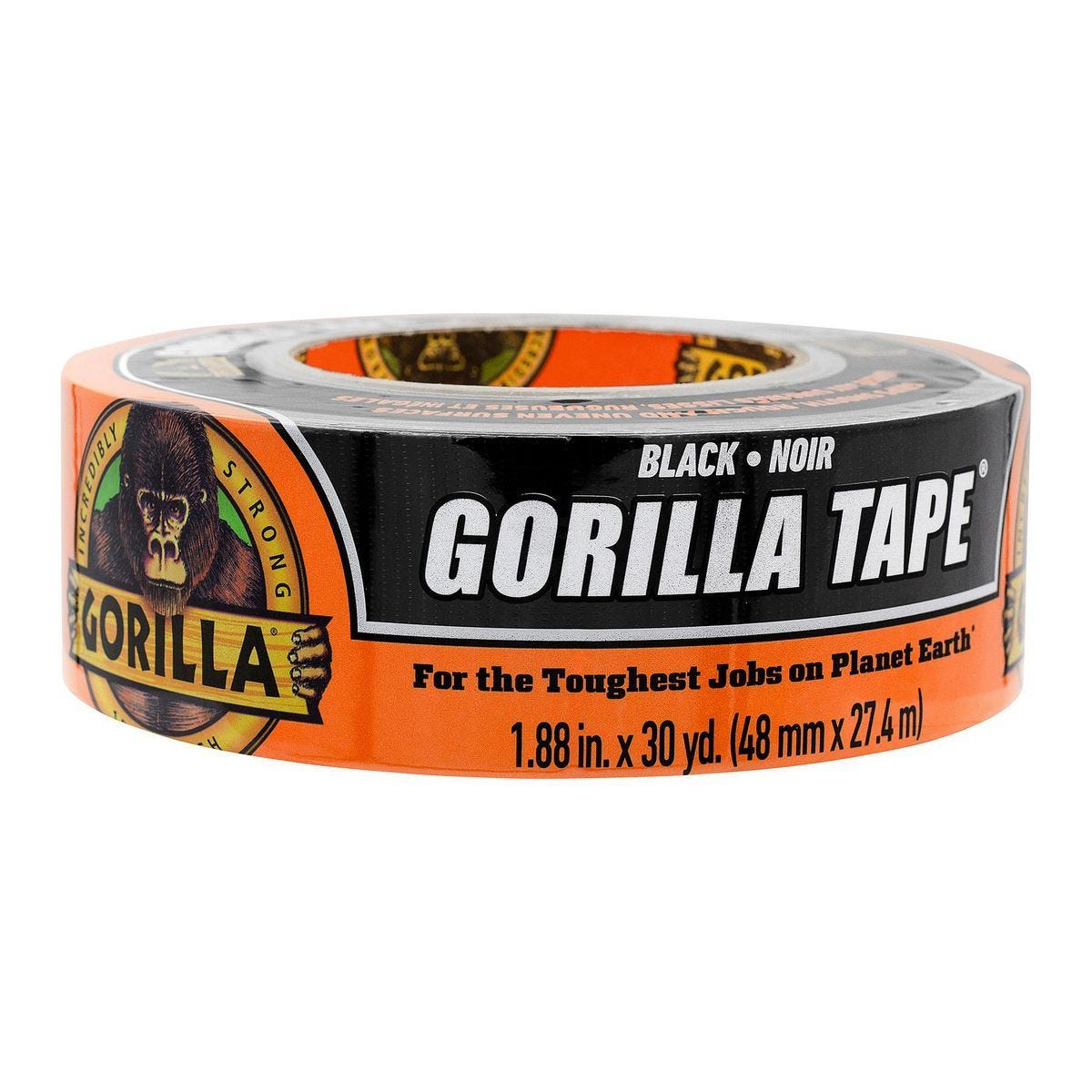 Cinta multipropósito Gorilla Tape de 30 yardas x 1.88 pulgadas | 58850