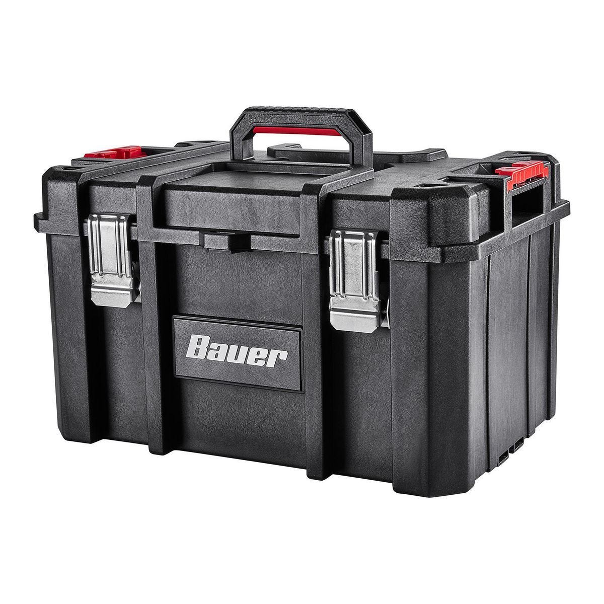 Caja de herramientas modular grande BAUER, resistente y organizadora | 58511