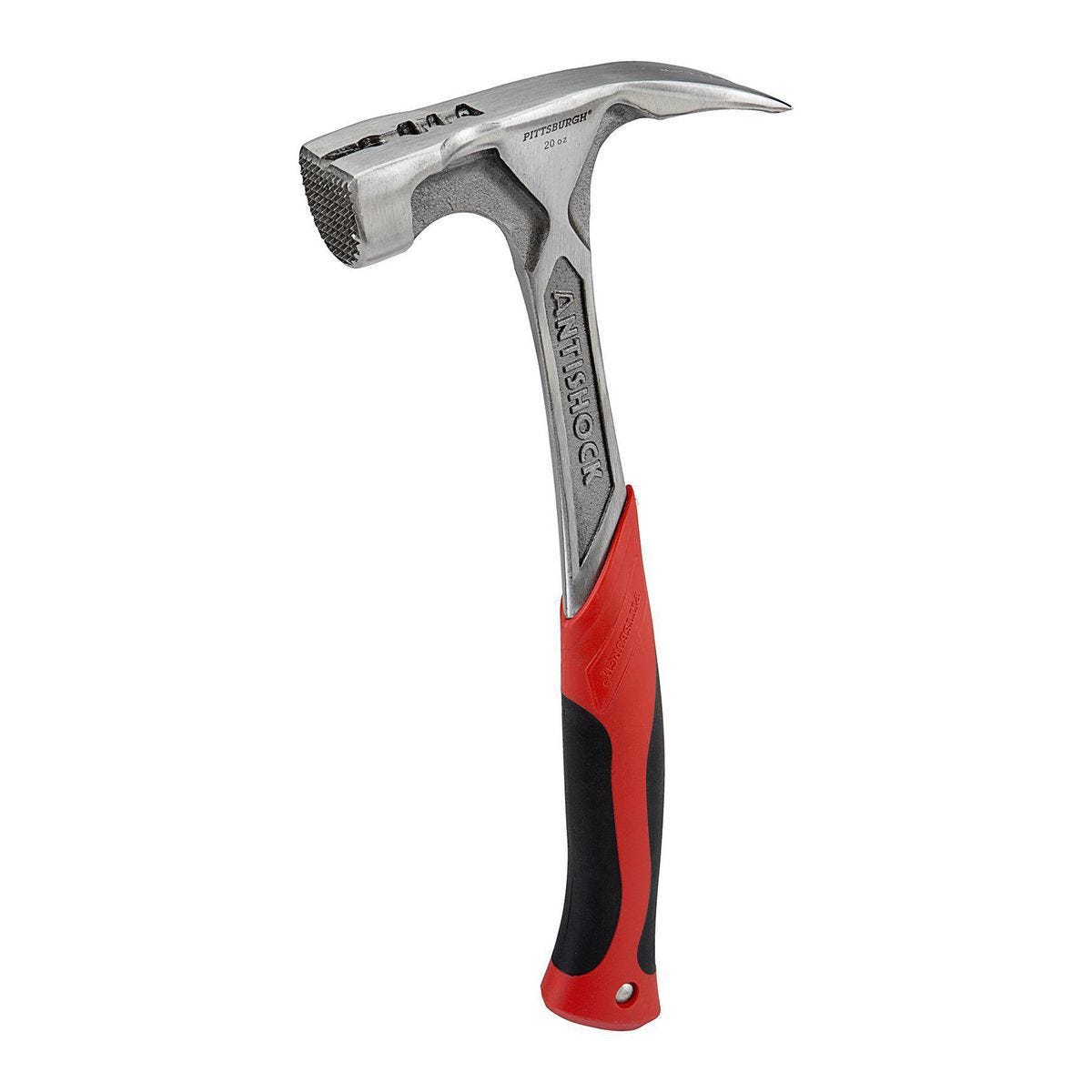 Martillo de uña antichoque de acero de 20 oz. con agarre acolchonado | 60517