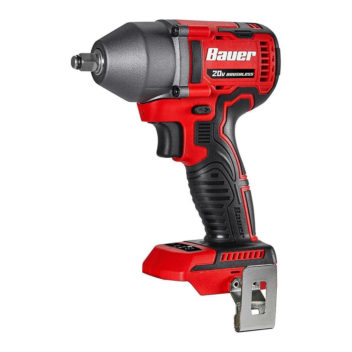 Llave de impacto inalámbrica BAUER 20V sin escobillas, 3/8 pulg., 3 velocidades - Solo herramienta | 2083CR-B