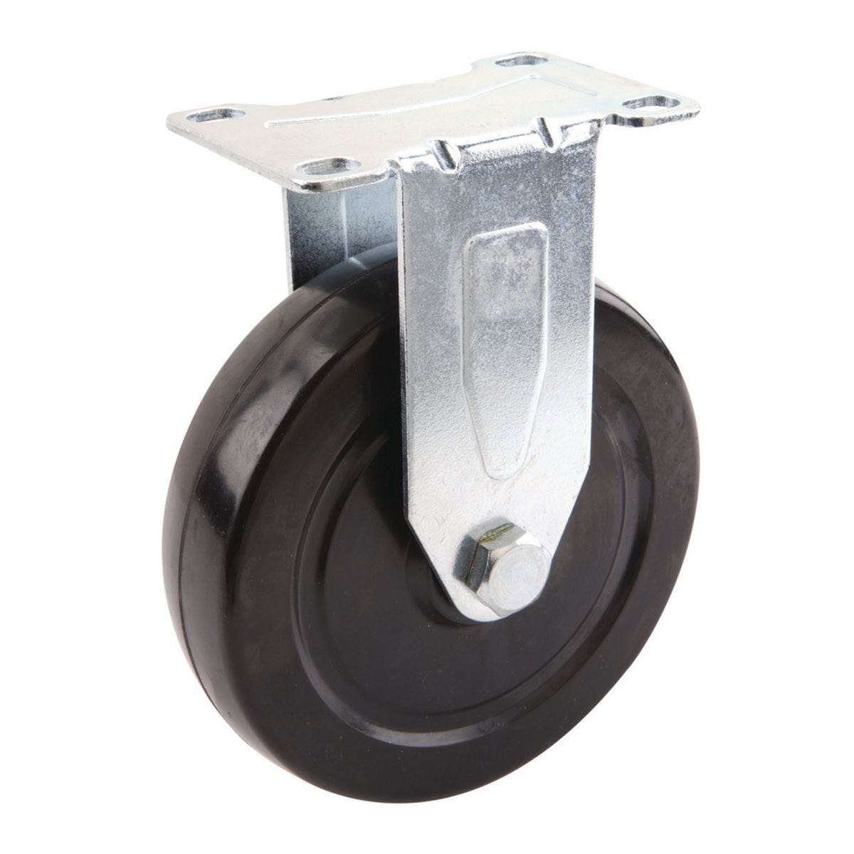 Rueda de hule rígida de 5 pulgadas con capacidad de 330 lb | 69849