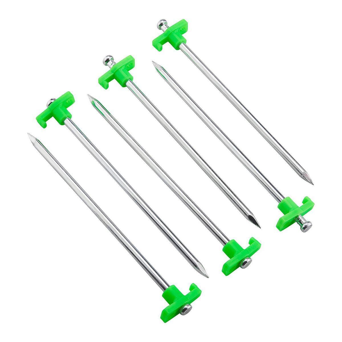 Estacas de acero para carpa de 10 pulgadas, paquete de 6 | 96534