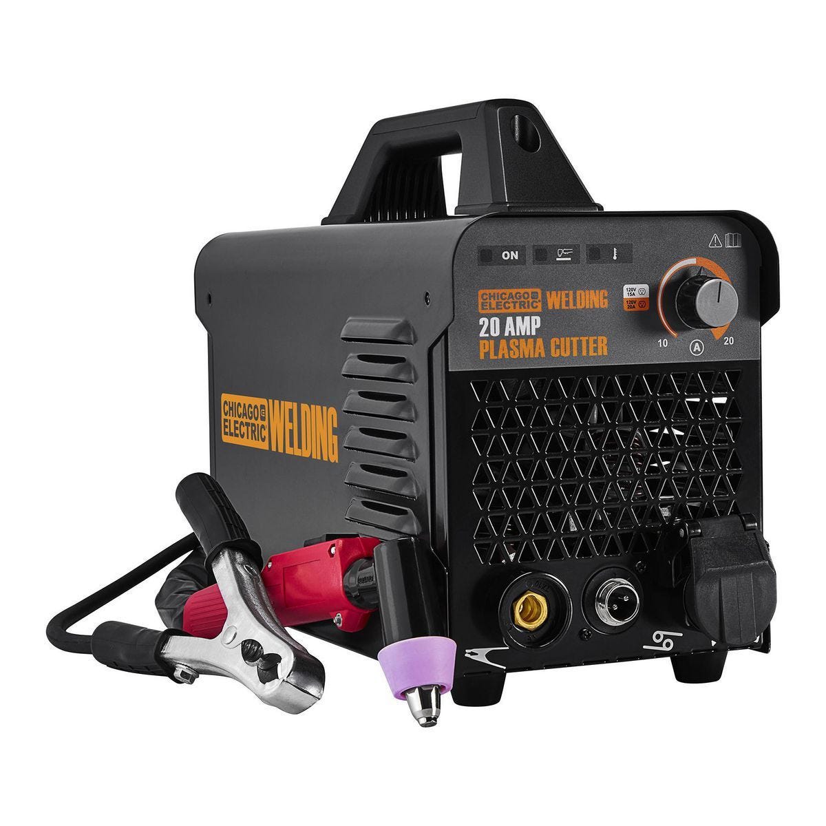 Cortador de plasma de 20 amperios con tecnología inverter, ligero y portátil | 58605